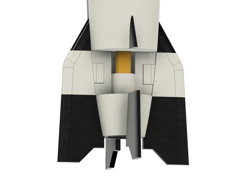 V2 Rocket - Aggregat 4 (A4) - HIGH DETAIL - Free 3D Print Model ...
