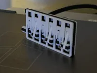 AMS Multi color. 0.16mm layer, 2 walls, 15% infill