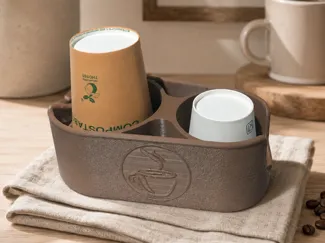 Portabicchieri Organizer per Angolo Caffè