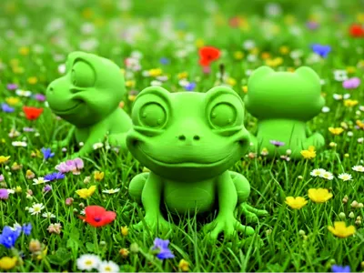 Funny Frog