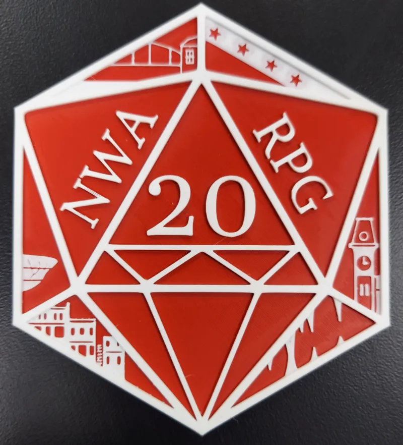 NWA coaster / badge