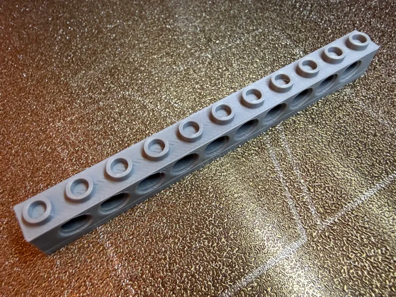 1x11 Legocompatible Technical Brick