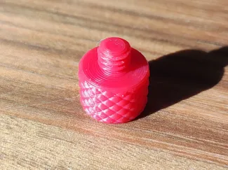 3/8" microphone to 1/4" camera thread adapter