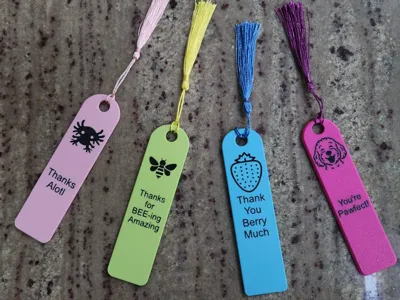 Cute & Punny Appreciation Bookmarks
