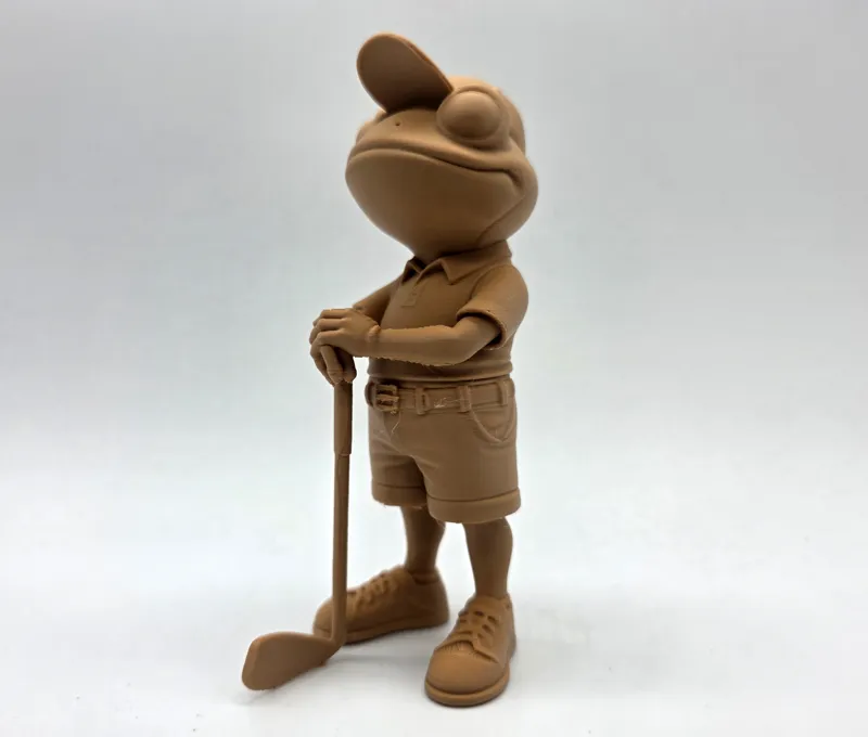 Hoppy Gilmore - Frog Golfer Figurine