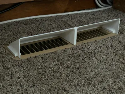 12" Floor Vent Air Diverter 