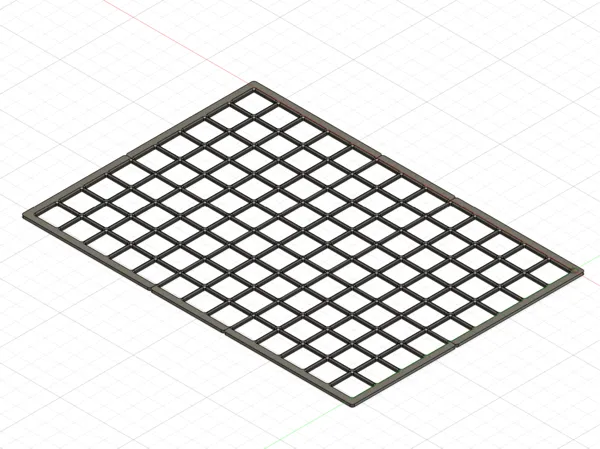 Plaque de base Gridfinity pour caisse Sidchrome