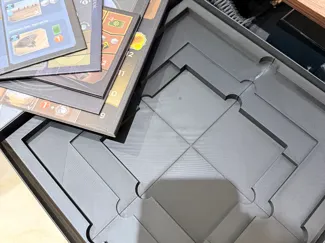 Cardboard Organizer Dune Imperium Uprising + Ix