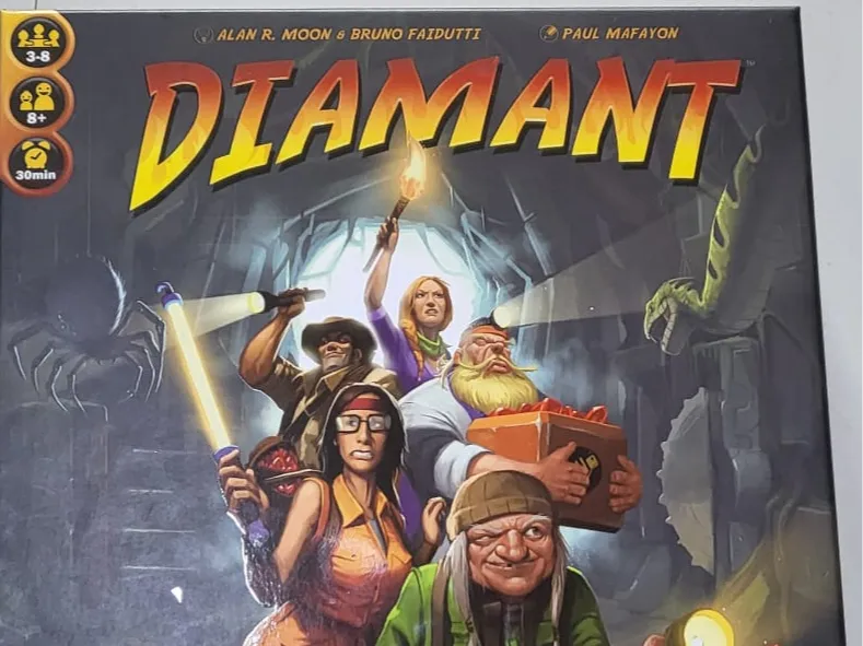 Diamant organizer vertical