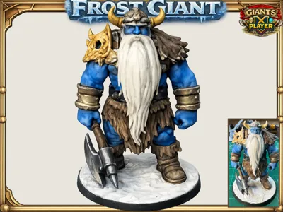 Frost Giant : DnD D&D Pathfinder Mini