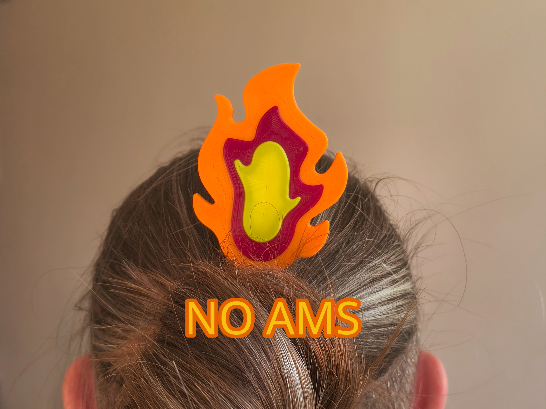 Demon slayer inspired Hairpin