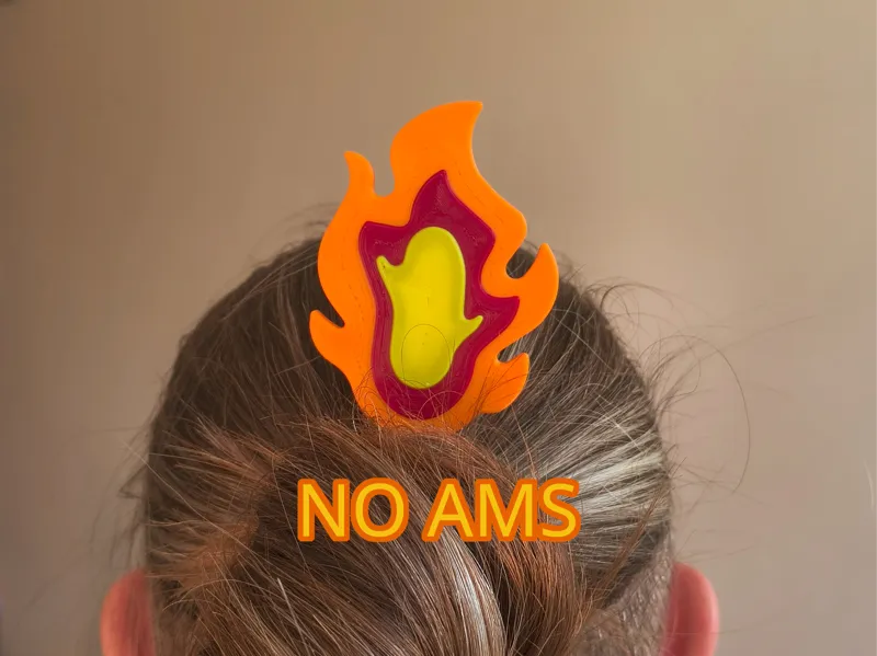 Demon slayer inspired Hairpin