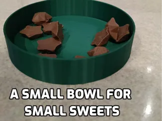 A small bowl for small sweets