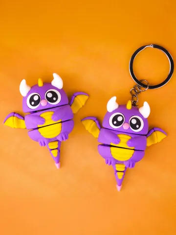 Llavero: EGGO Dragon - cute flexi toy and keychain — vista de referencia 2