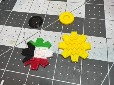 Alarfaj Flower Badge