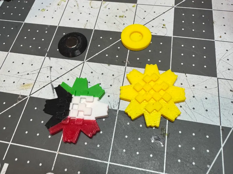 Alarfaj Flower Badge