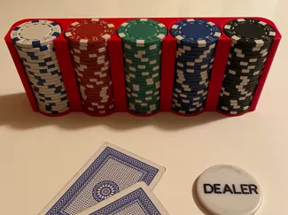 Poker chip holder