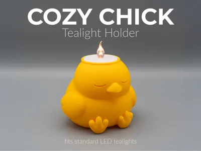 Cozy Chick - Tealight Holder