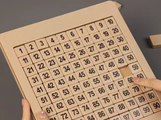 数字华容道,含收纳盖