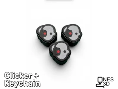 Borg Clicker + Keychain