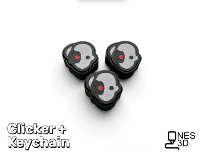 Borg Clicker + Keychain