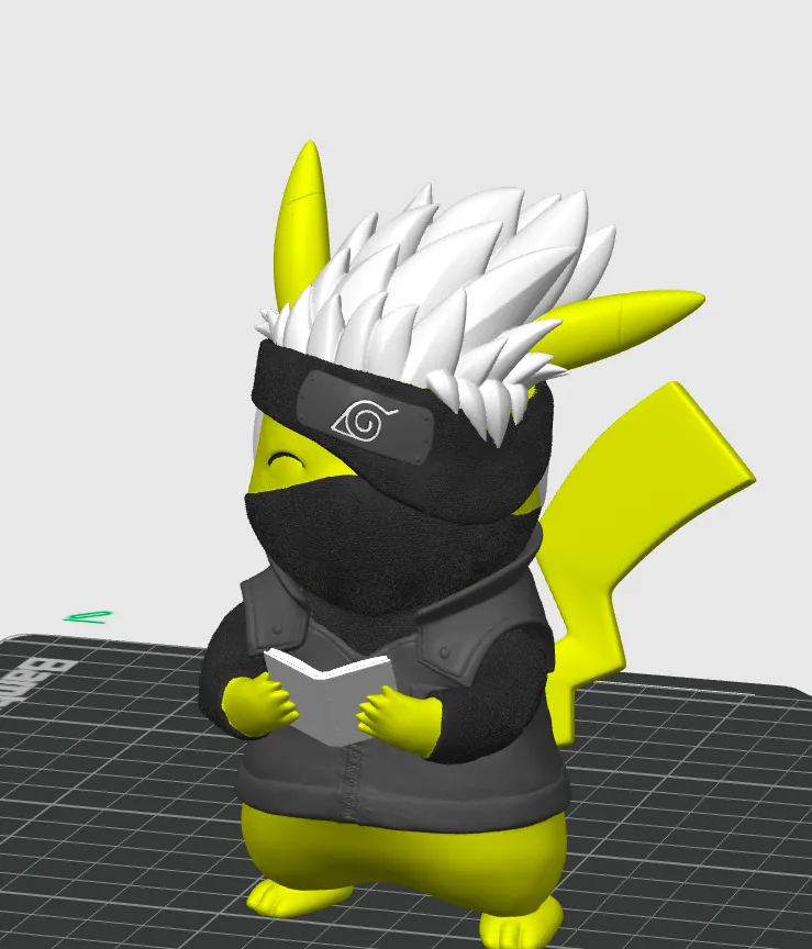 Pikachu x Naruto