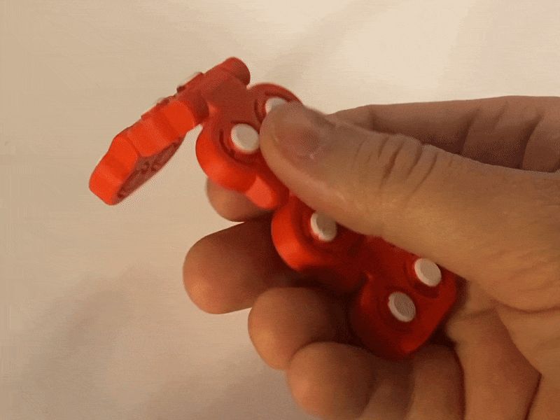 Pop-It Ribbon Fidget Toy