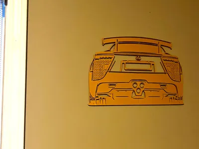 Lexus LFA Wall Art