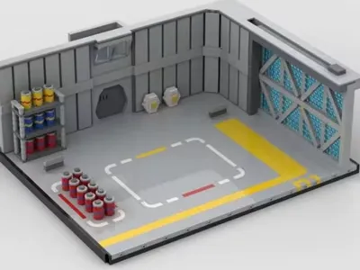 Diorama Star Trek 