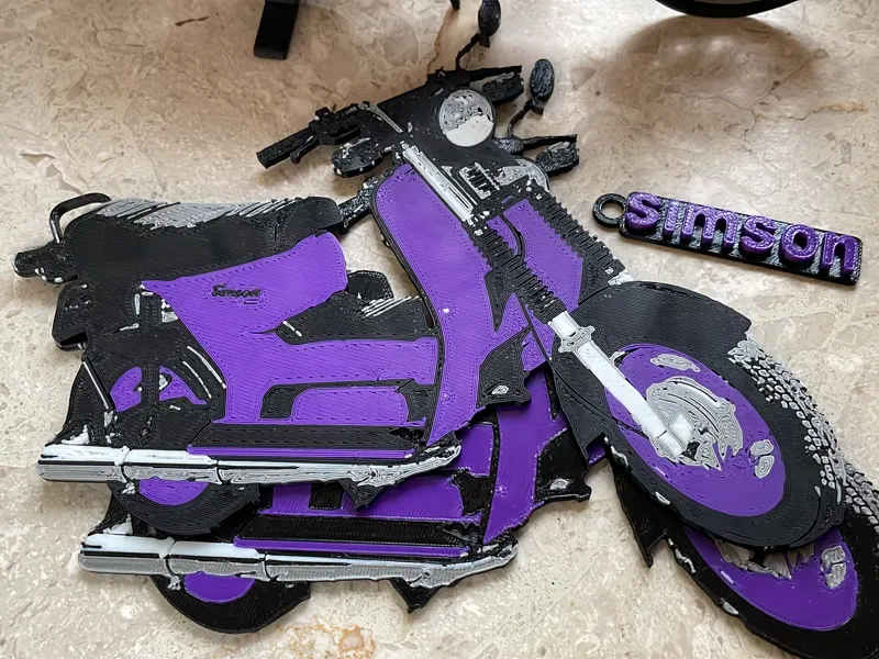 Simson SR50 2D Modell