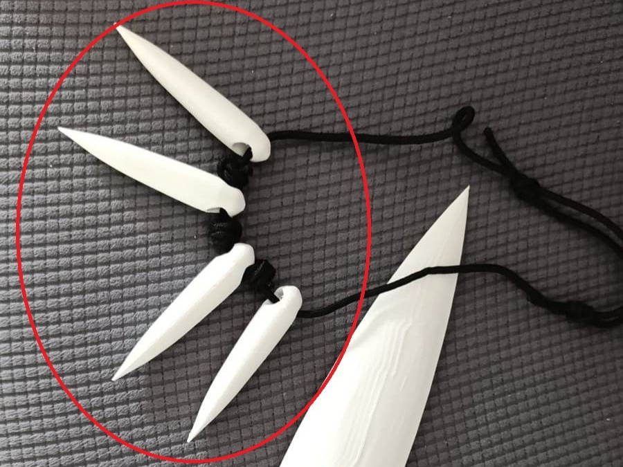 Collar de Princesa Mononoke para cosplay 3D model