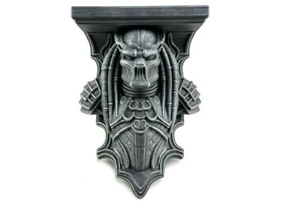 Predator wall mounted shelf