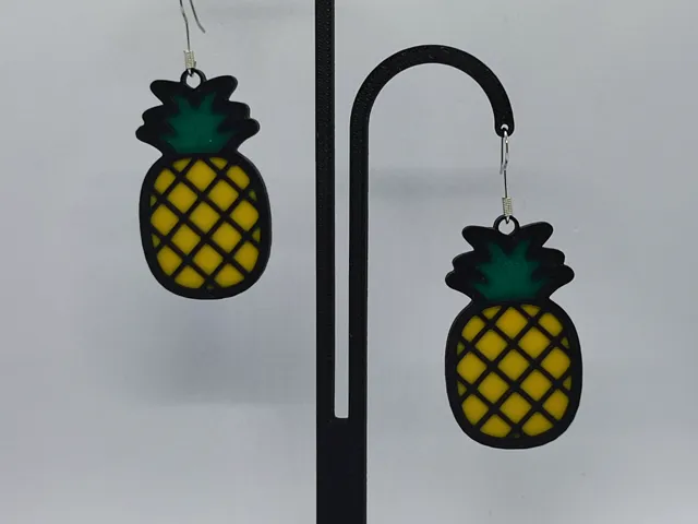 Pendientes Piñitas Tropicales