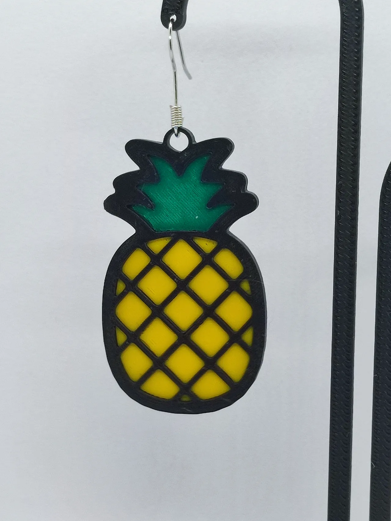 Pendientes Piñitas Tropicales view 4
