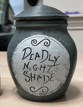 NBC Sally's Ingredient Jars: Deadly Nightshade
