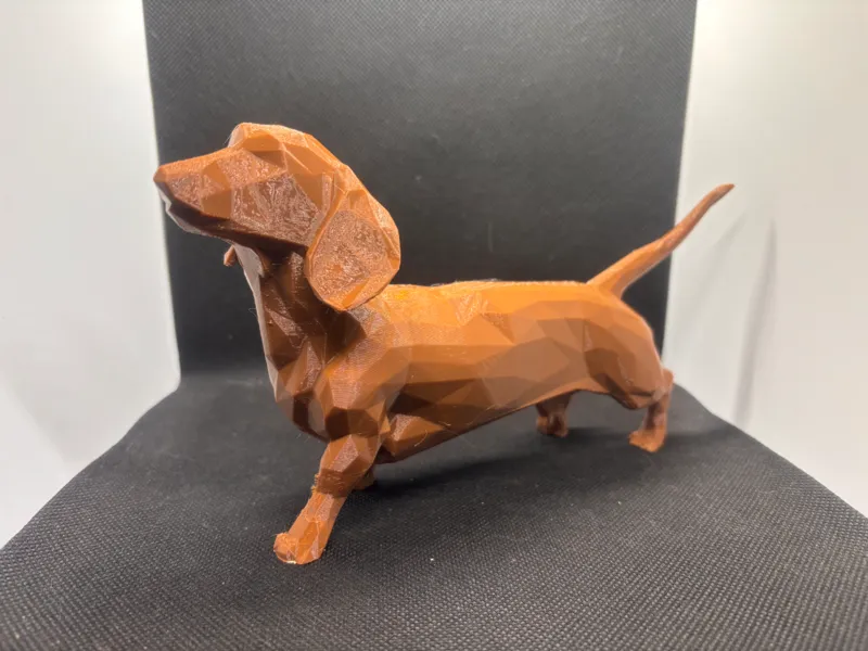 Bassotto Low Poly