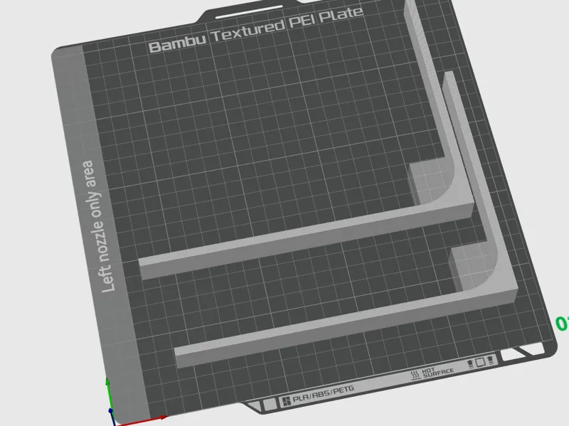 Rear Cooler Brackets for Brutalist Nature PC Case