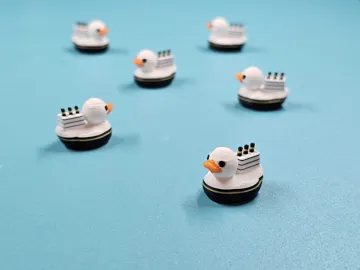 Adorno temático: Jules the Cruise Ship Duck — vista de referencia 4