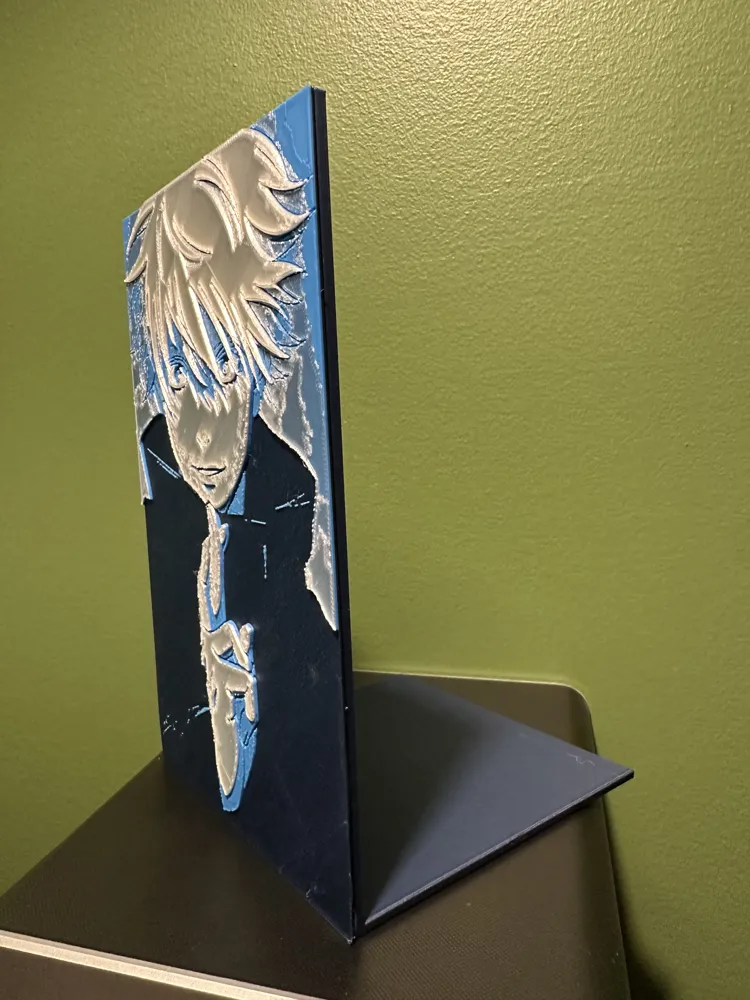 Manga Bookend - Satoru Gojo (Jujutsu Kaisen) - Free 3D Print Model ...