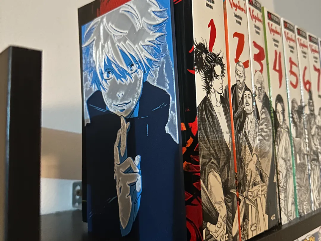 Manga Bookend - Satoru Gojo (Jujutsu Kaisen) - Free 3D Print Model ...
