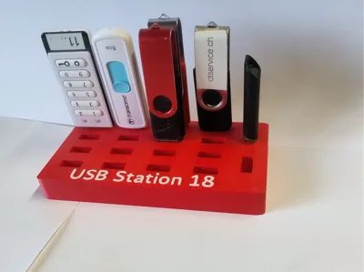 Holder for USB Stick (Model 18)