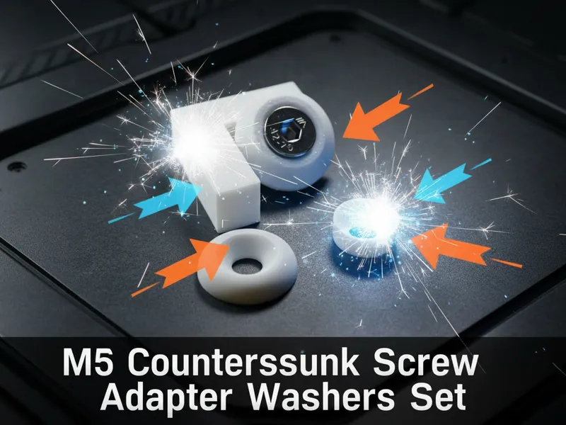 M5 countersunk screw adapter washers set
