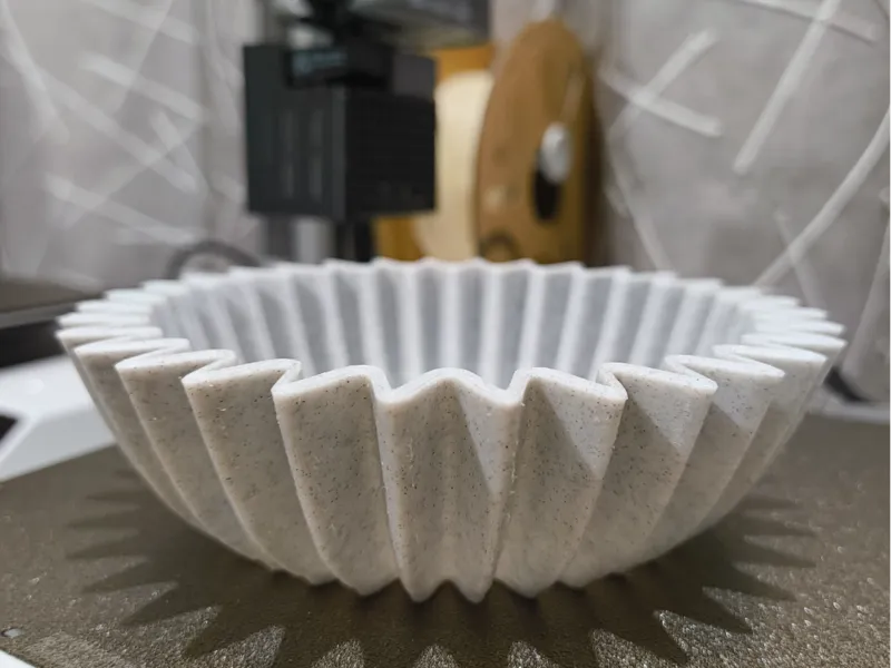 vaso ondulato