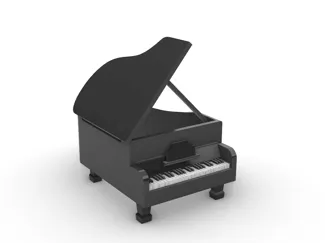 Grand piano storage box