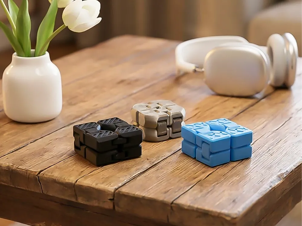 Just Cube Fidget - Line · Cross · Clean by Mr_Andre MakerWorld ...