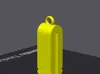 0.2mm layer, 3 walls, 15% infill + Keyring