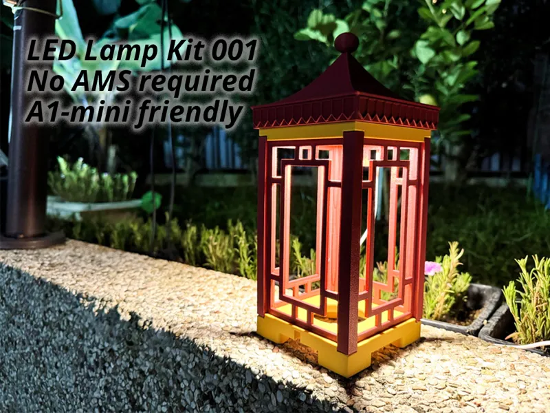 Oriental Lamp - Versatile as Table or Wall Lamp