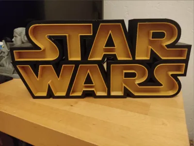 Star Wars lamp (Star Wars lightbox