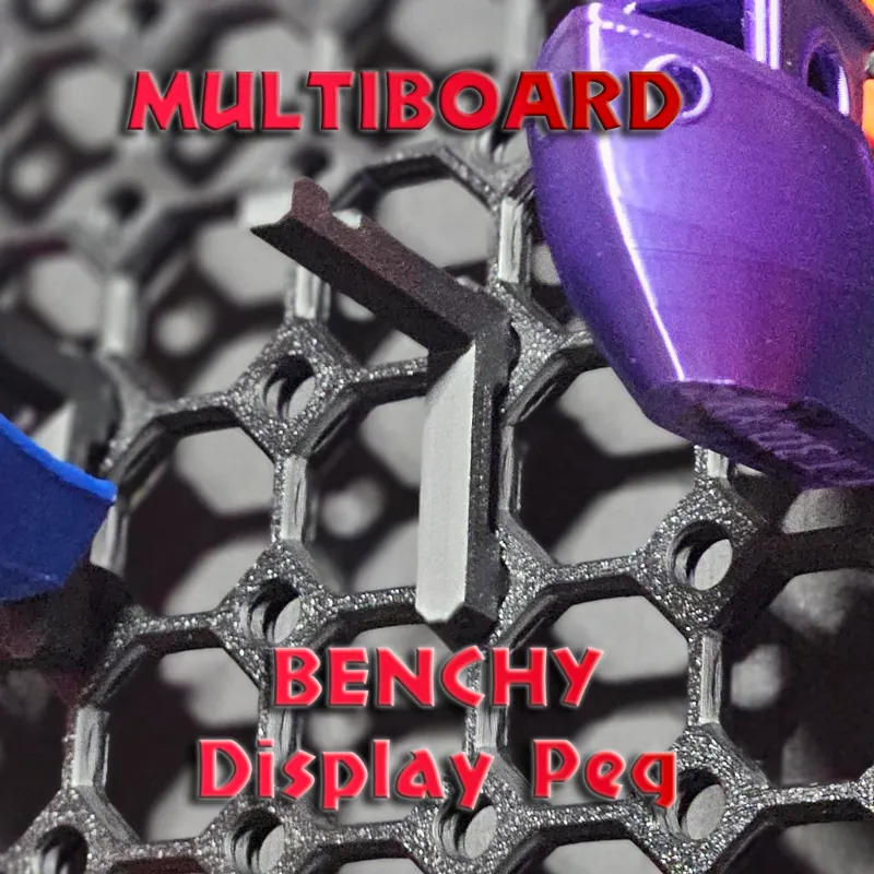 Multiboard Benchy Display Peg