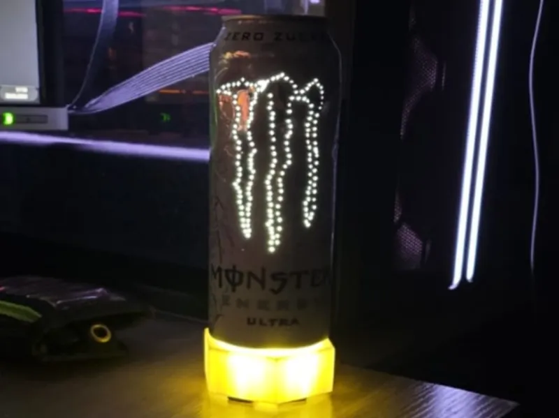 Monster Energy Lamp Base